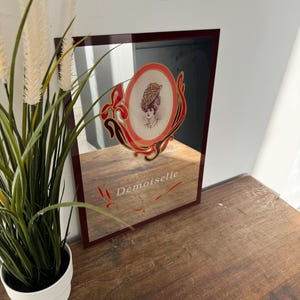 Champagne Vranken advertising mirror