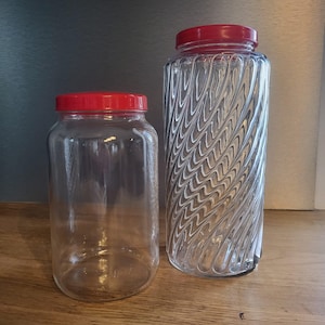 Vintage Glasgefäß