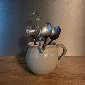 Stoneware pitcher