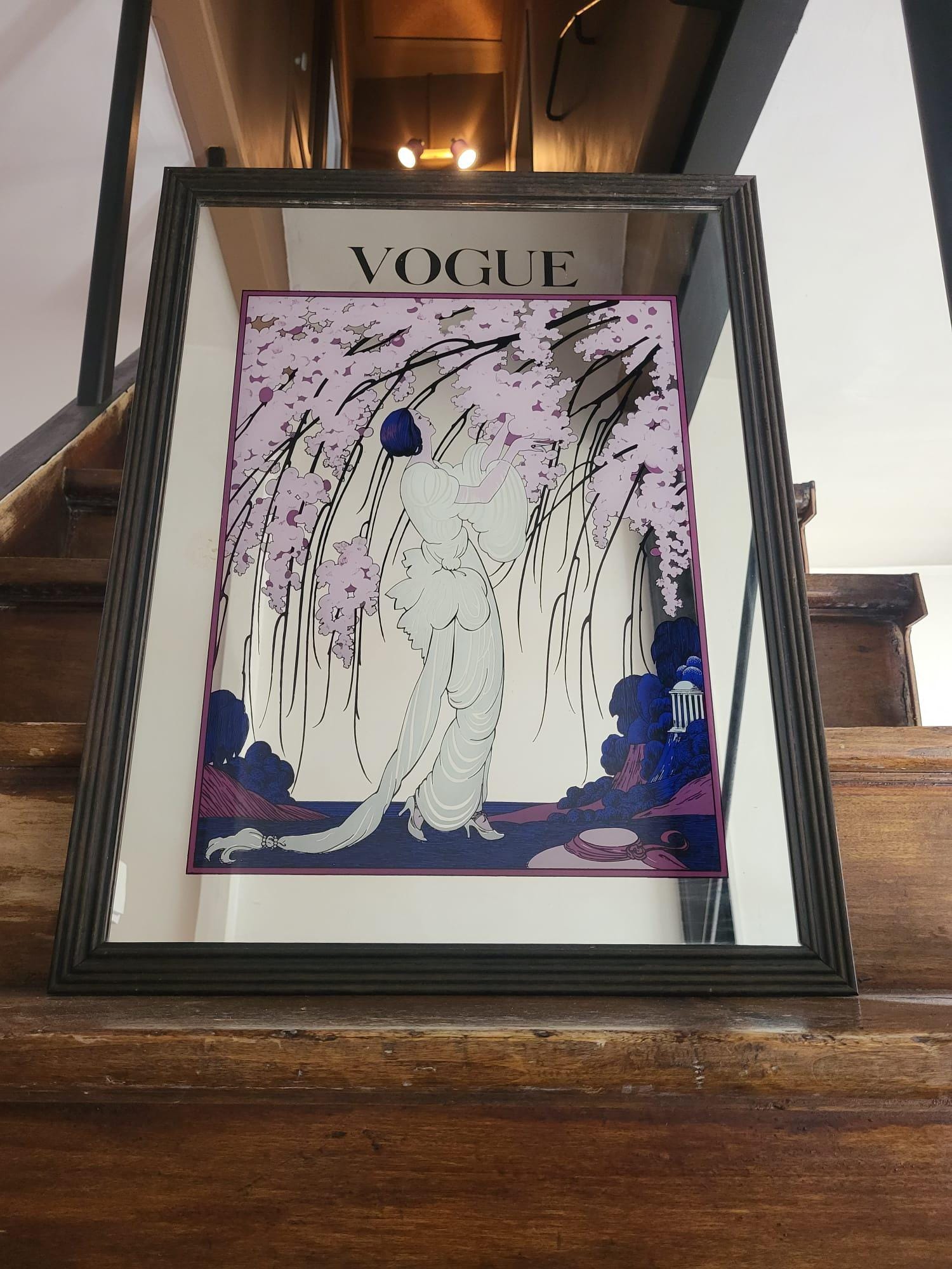 Vintage Vogue Mirror - Etsy