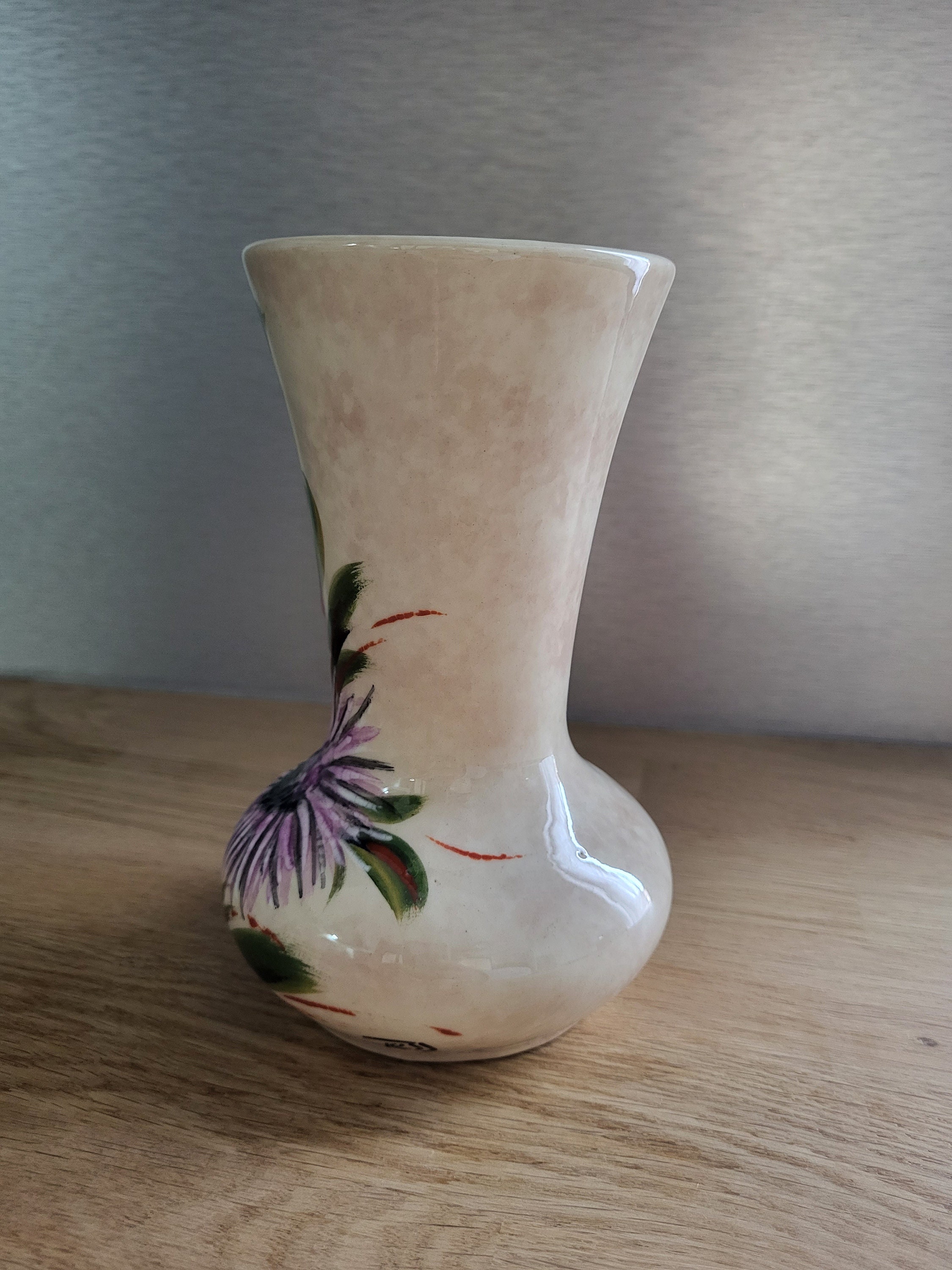 Vase en céramique signé Tess vintage | Selency