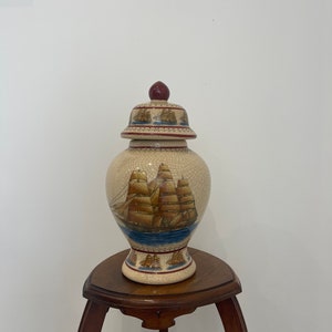 Ceramic ginger jar