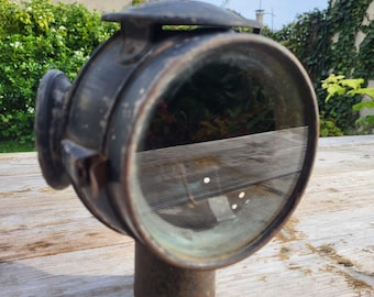 Antique metal lantern