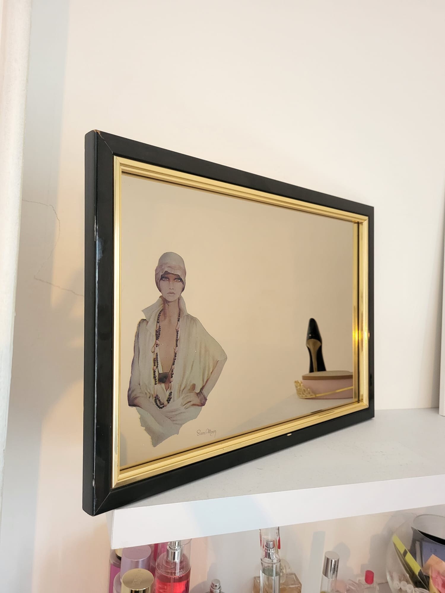 Sara Moon Mirror - Etsy