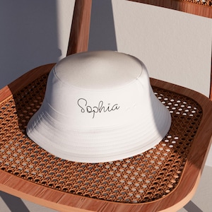 Personalized Embroidered Bucket Hat, Custom Bucket Hat, Summer Hat, Personalized Gift for Bucket Hats,