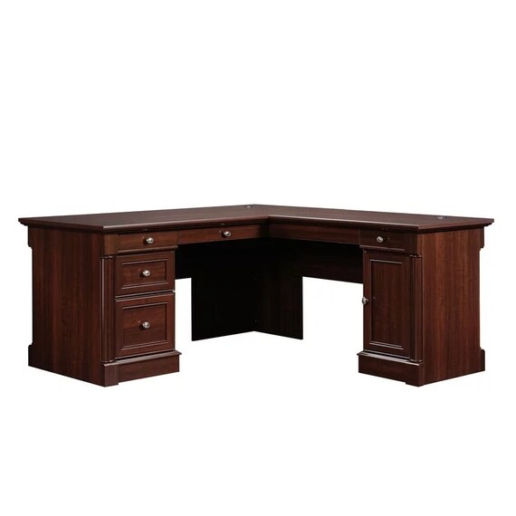 Sauder on sale l desk