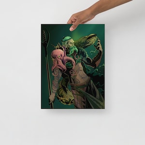 Póster Ahti - de Kalevala (mitología finlandesa) - Impresión digital
