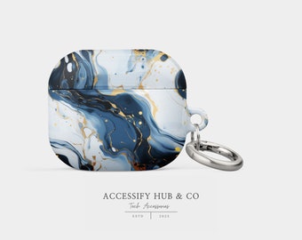 Regal Arabescato AirPods Case Covers for AirPod Pro 1, 2 and AirPods 1, 2, 3 Case, Apple AirPod Cases l Gift l Marble AirPods Case