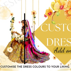 CAMBIO DI VESTITO - Segno Mehndi personalizzabile / Segno matrimonio mendhi personalizzato / / Regalo Mehandi per sposa Segno indiano. Haldi, Sangeet