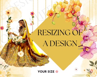 RESIZING - Personalisable Mehndi sign  | Personalised mendhi wedding Sign | | Mehandi gift for bride Indian sign. haldi, Sangeet