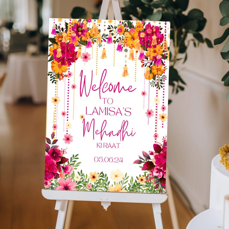 Mehndi Sign Board Print Etsy UK Mehndi Sign Board Print Etsy UK