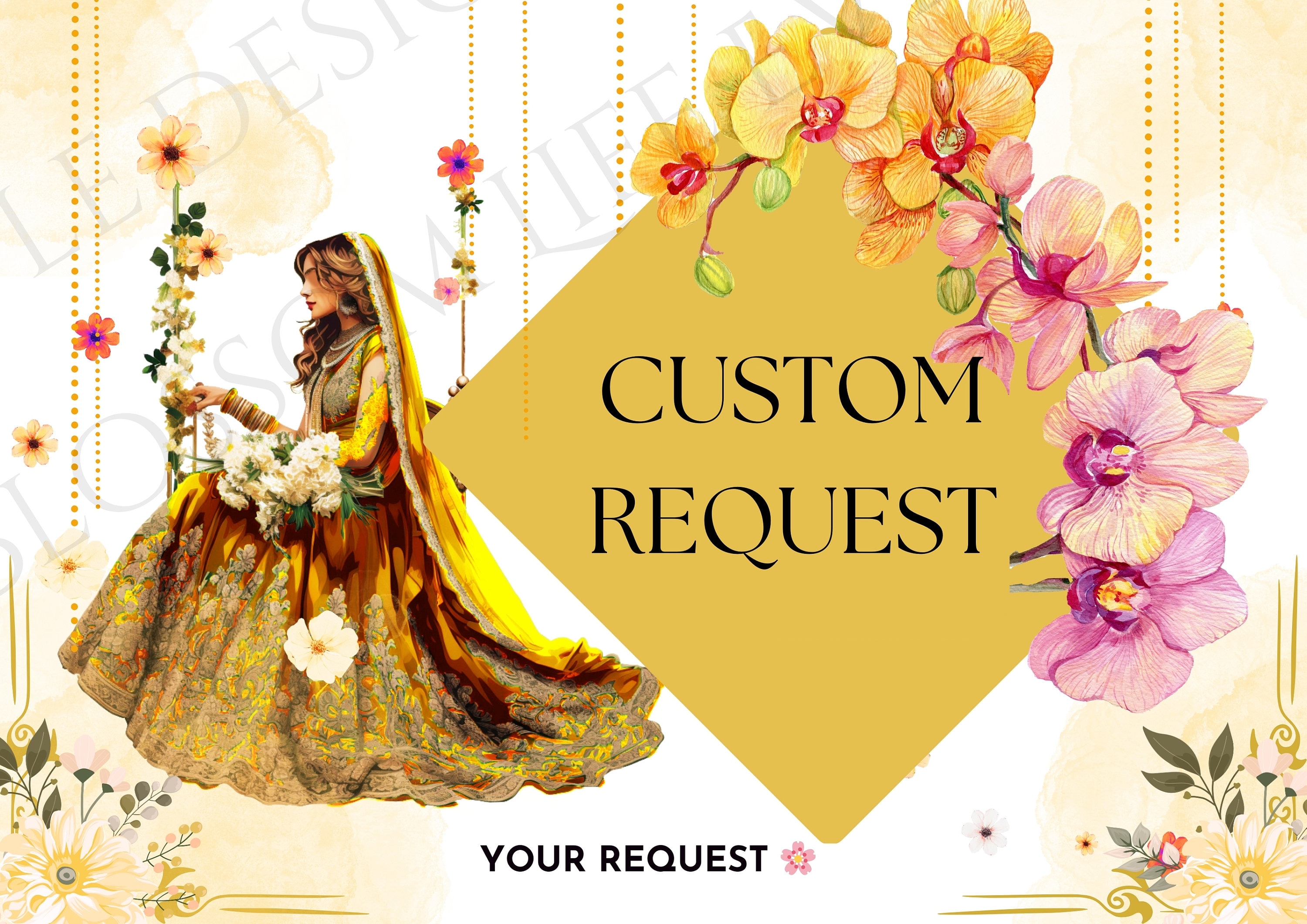 Custom Request - Customisable Mehndi sign  | Custom mendhi wedding Sign | | Editable Indian sign | mehndhi, haldi, Sangeet