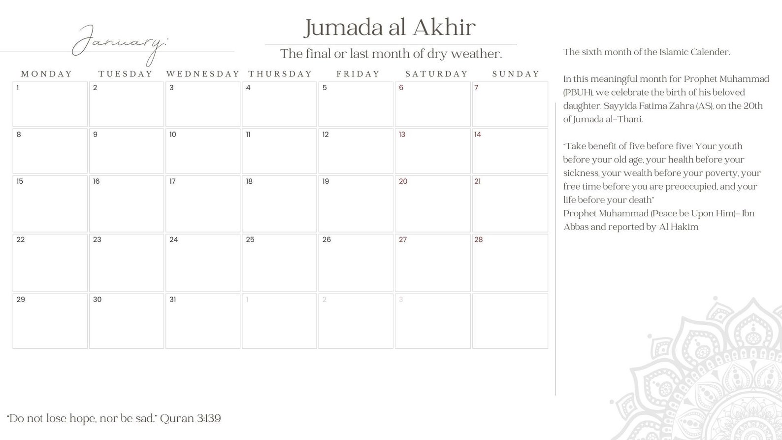2024 Islamic Calendar Printable Hijri Calendar 1445 1446 Hijri Months