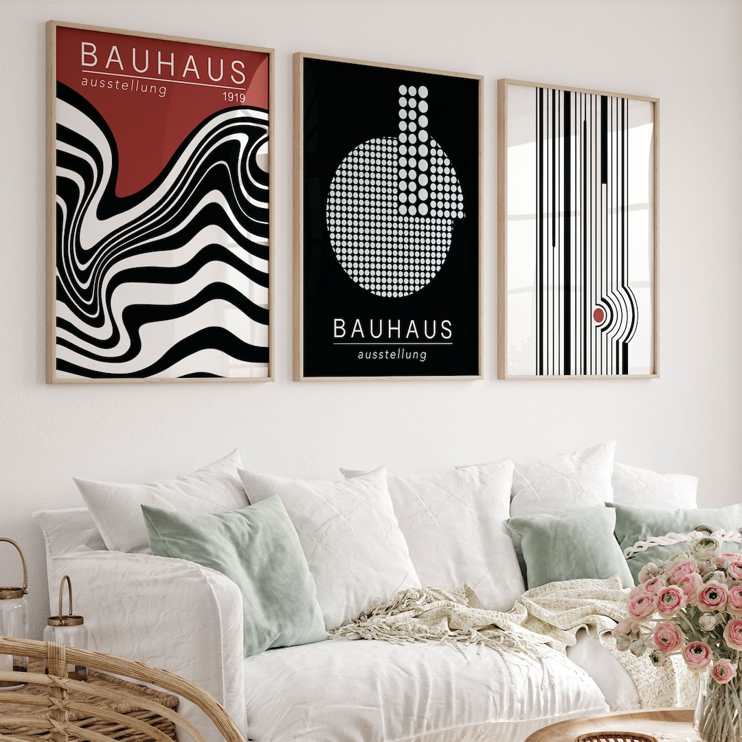 Bauhaus Print Downloadable Wall Art Poster for Your Digital Gallery ...