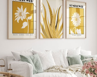 Bloemenwanddecoratie, prints, kunstwerken en meer voor een levendig huis