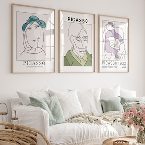 Picasso Art Prints - Discover Fall Wall Art Decor, Boho Poster, and Extra Large Wall Art