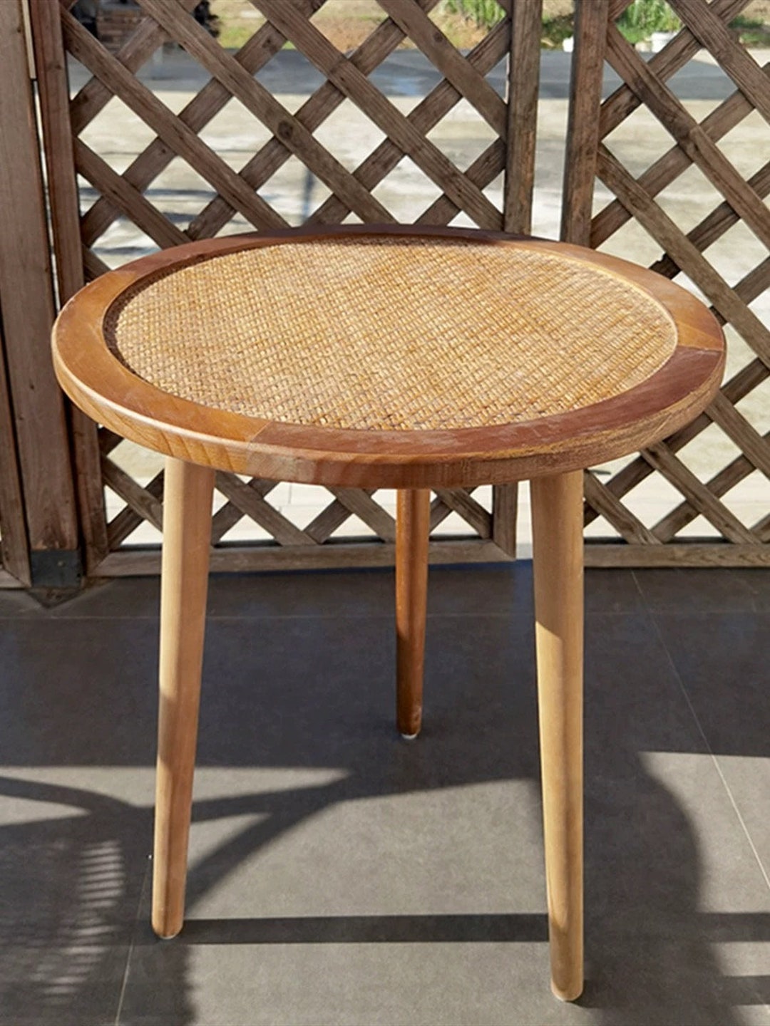 Handwoven Rattan Chair Etsy