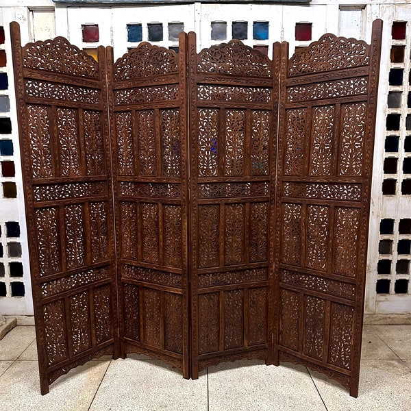 Wood Room Divider Panel - Etsy