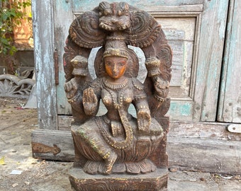 【ヒンドゥ女神 皿を持つ ディーパラクシュミ】インド 神像 仏像 アジアン雑貨 il_340x270.5716040674_oyg2.jpg