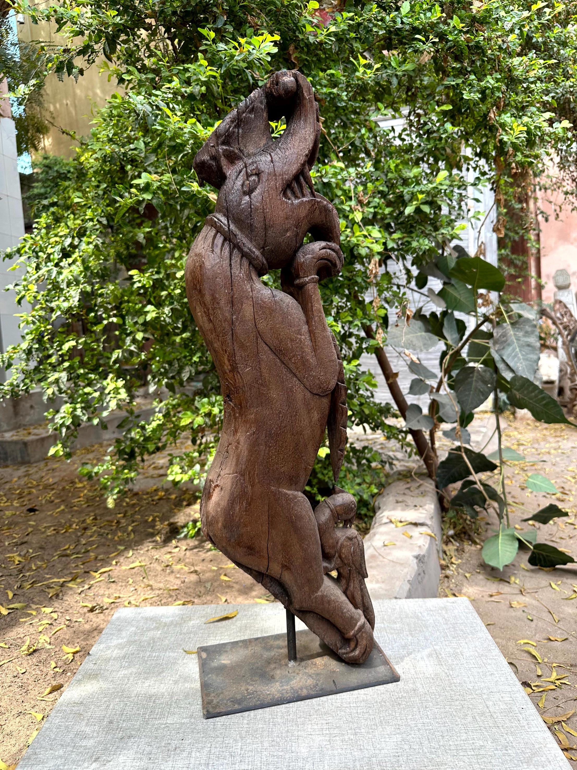 Teak Wood and Resin Sculpture - Etsy Teak Wood and Resin Sculpture - Etsy
