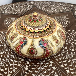 Schmuckschatulle aus Rajasthani Kunstwerk, Knochen-Inlay-Box, Schmuckschatulle aus Knochen, Aufbewahrungsbox, Premium-Geschenk, Sammlerstück, Erinnerungsbox