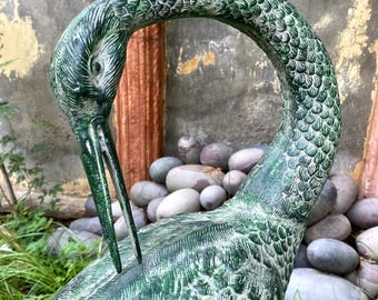 銅 真鍮製 鳥の彫刻 銅 真鍮製 鳥の彫刻 【公式通販】