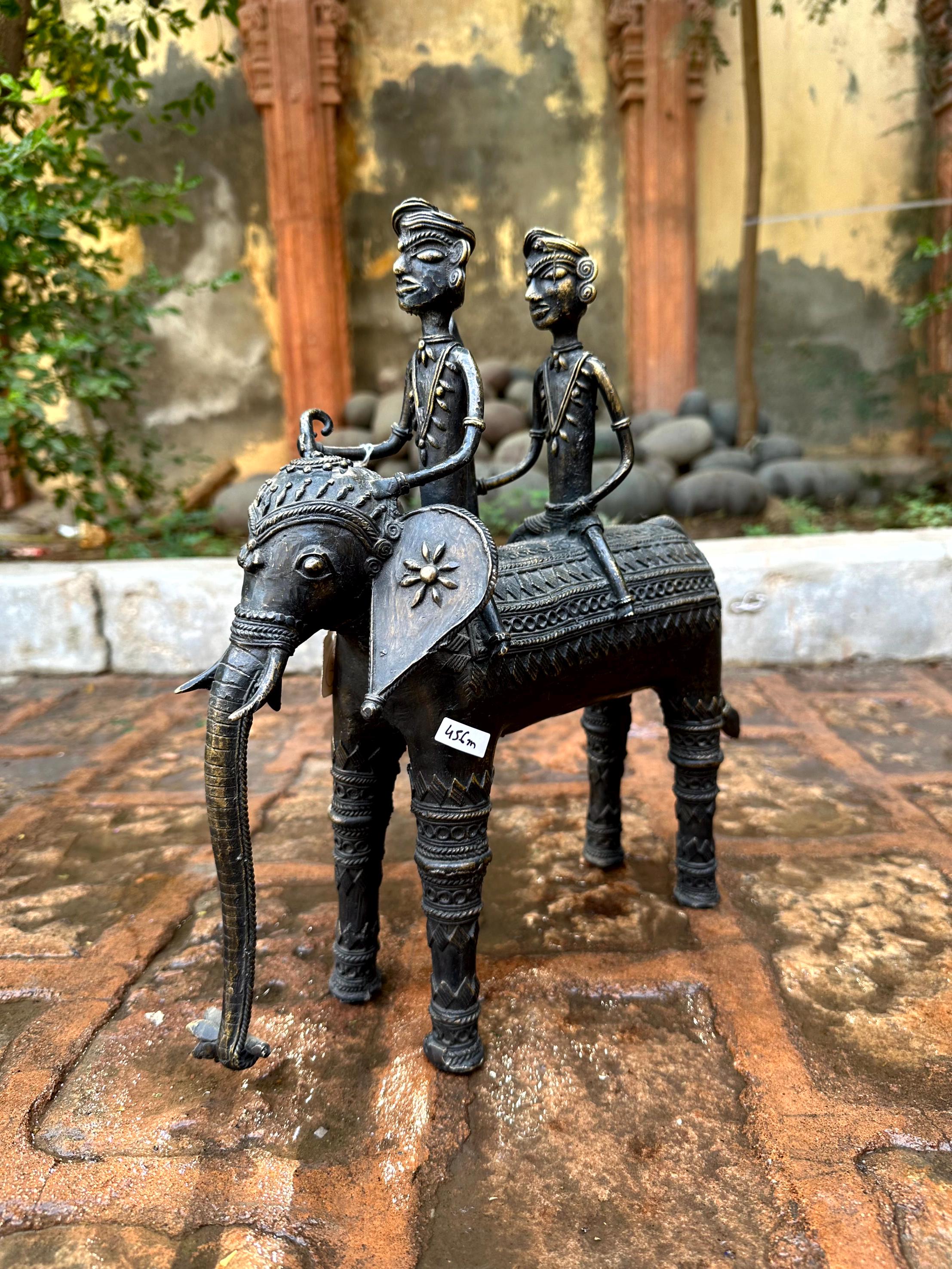 装飾用ブロンズ象の彫刻 | 象の置物 | 手作り象の彫刻 | 家庭および