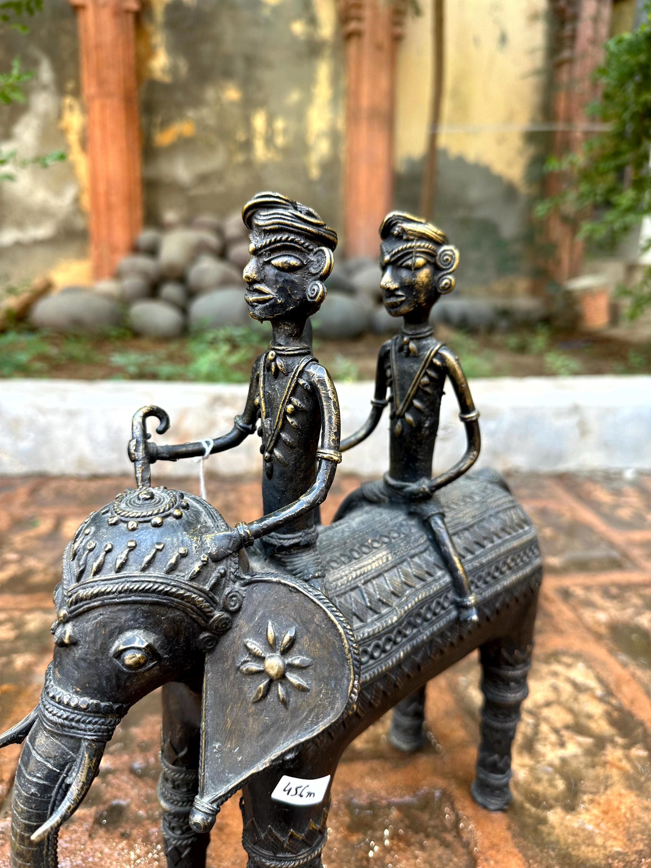 装飾用ブロンズ象の彫刻 | 象の置物 | 手作り象の彫刻 | 家庭および