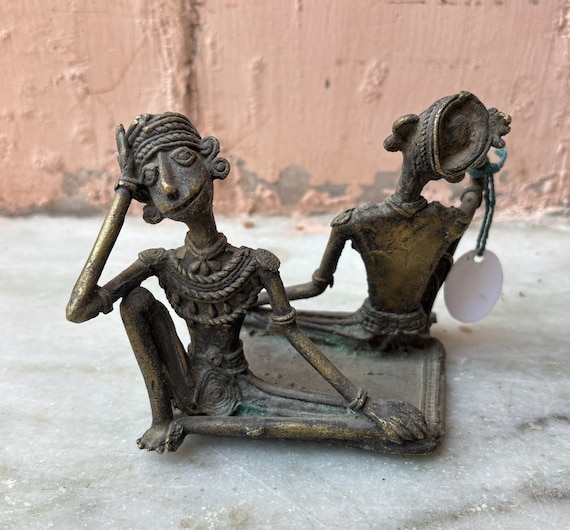Bronze Money Box From Dhokra Tribal Region - 19th Century Bronze Money Box From Dhokra Tribal Region - 19th Century