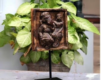 東洋ブロンズ象像、東洋象、室内装飾、動物彫刻、装飾置物、新しい室内