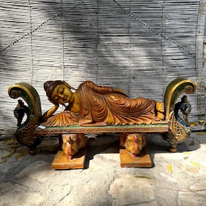 Parinirvana Buddha, Tibetan Buddha, Buddha Sleeping statue, Buddha Figurine for Home Decor, Shakyamuni Buddha, Buddha Statue Small for Home