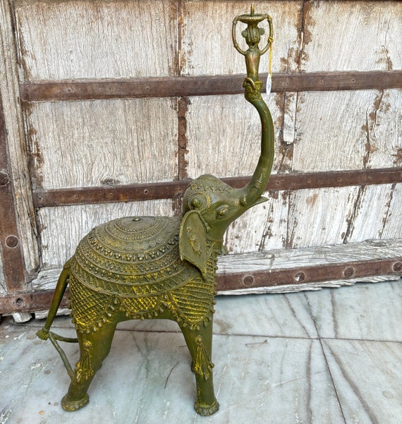 ブロンズ彫刻 象 ブロンズ彫刻 象