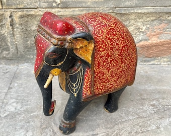 高級彫刻木製馬像、古い芸術作品、動物彫刻、馬好きへのギフト、装飾馬