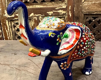 小物 BLUE ELEPHANT Blue Elephant Figurine Sambuco | Artemest