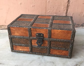 Alsino Aufbewahrung Holzbox Mit Deckel - B: 17,5 Cm H