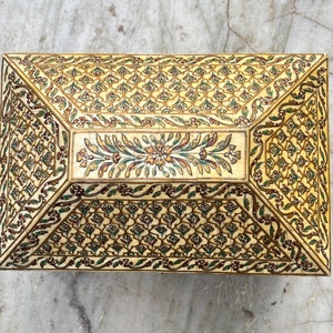 Antike Knochen-Inlay-Box, traditionelles Kunstwerk, Aufbewahrungsbox, Knochen-Intarsien-Box, Muttertagsgeschenk, Sammlerstück, Erinnerungsbox, Schmuckschatulle
