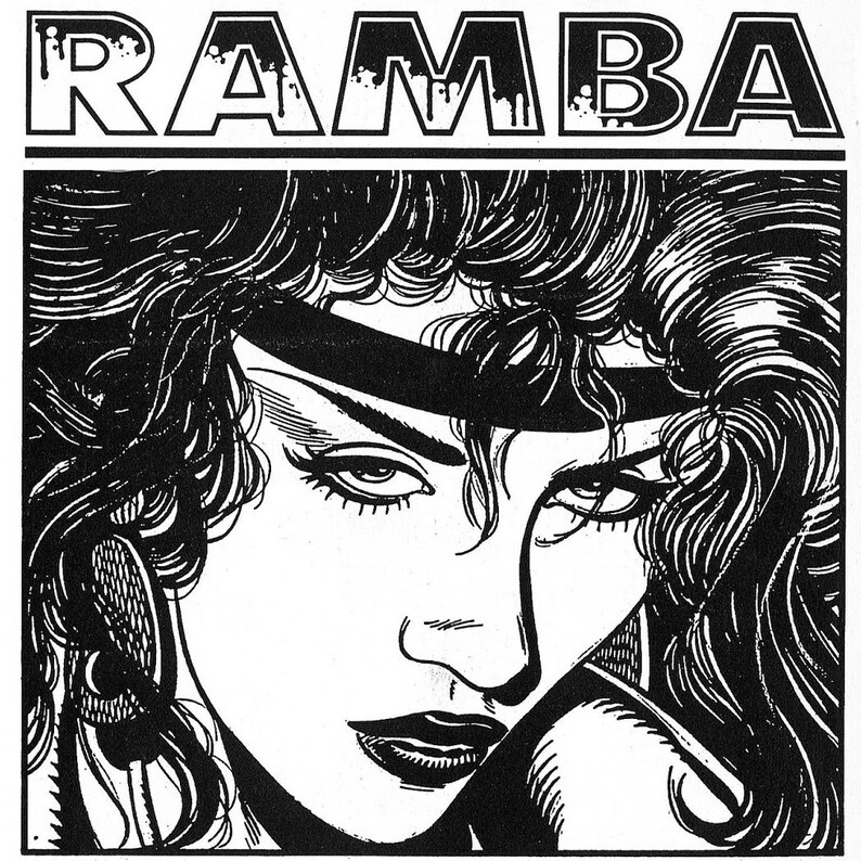 Ramba Vintage Comics 5 Issues in Digital pdf Text in Italian - Etsy
