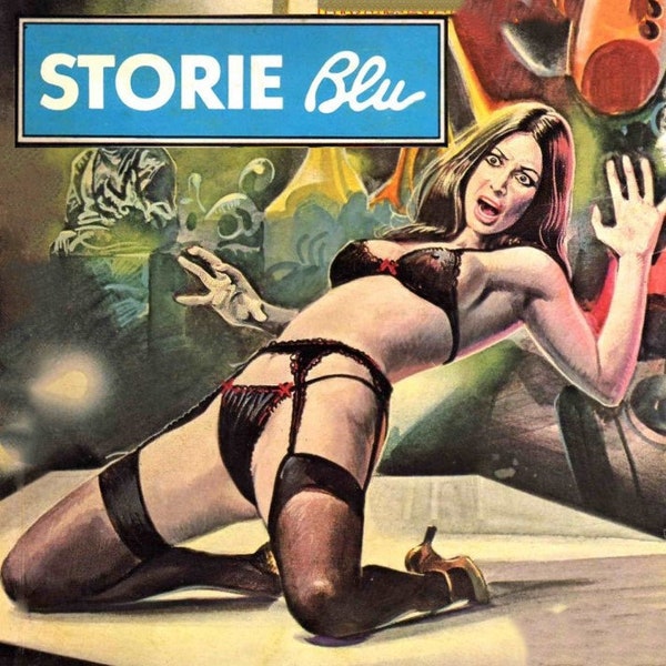 Storie Blu (1) - vintage Italian horror comics - first part - 47 issues in digital (pdf)