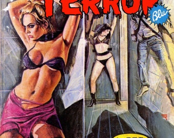 Terror Blu (2) - BD italiens vintage - série complète - deuxieme partie (nn. 51-100) de 51 numéros en format numerique (pdf)