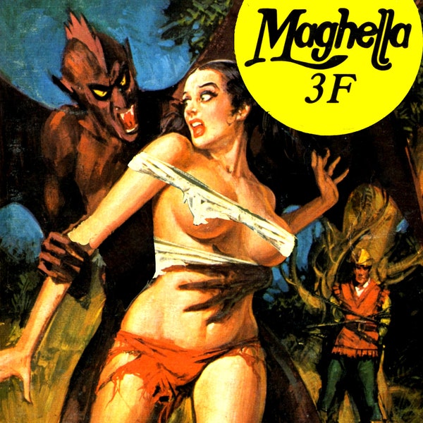 Maghella (French text) - Vintage comics - 55 issues in digital (pdf)