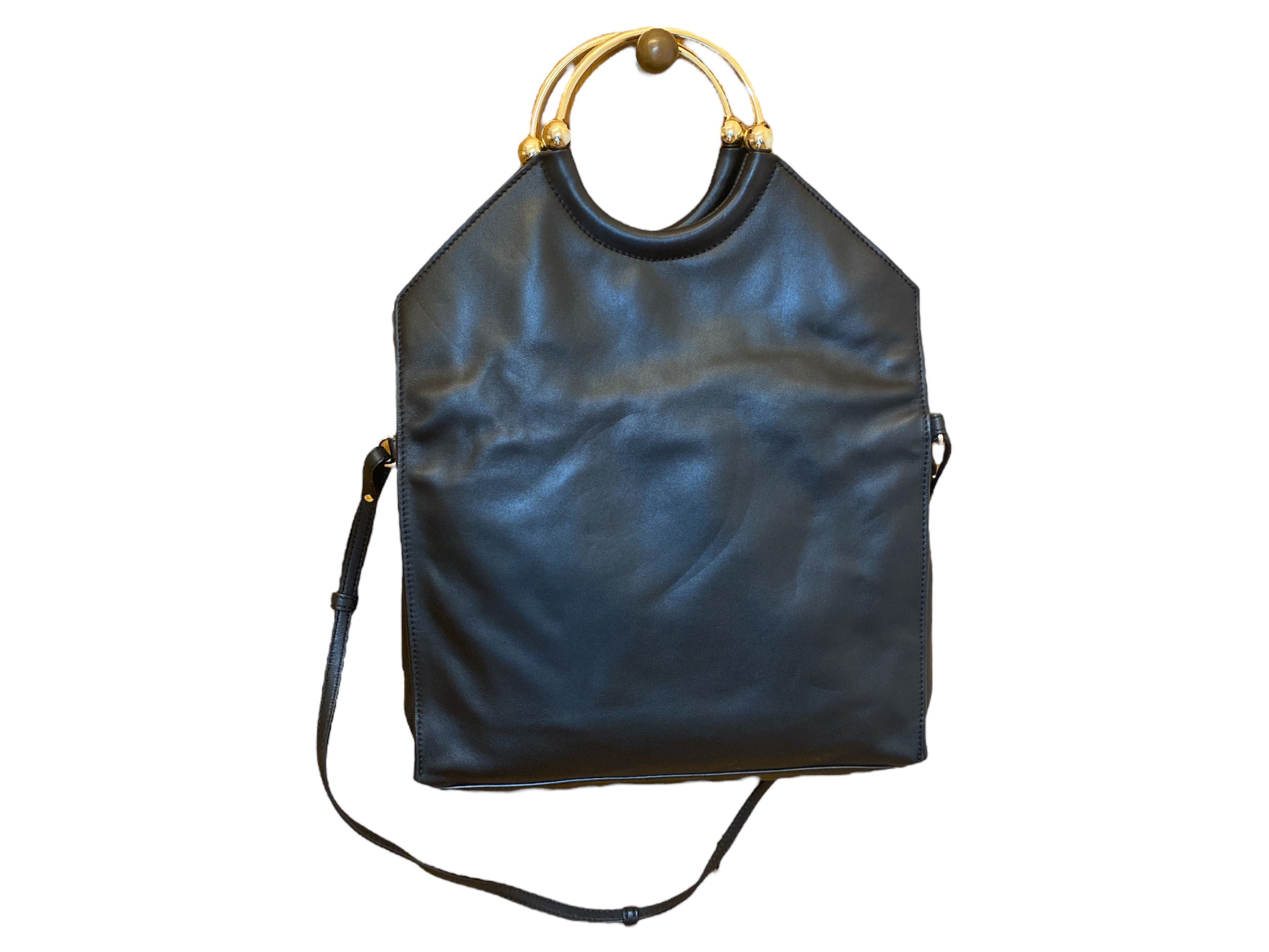 Designer Crossbody Bag Black Etsy Australia