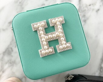 Customized Jewelry Box Organizer for Girl 16th Birthday Gift Teenage Girl Jewelry Travel Box Monogram Gift Quinceanera Gift for Birthday