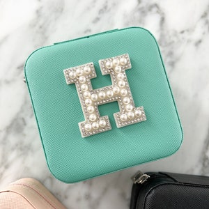 Angepasst Schmuck Box Organizer für Mädchen 16. Geburtstag Geschenk Teenager Mädchen Schmuck Reise Box Monogramm Geschenk Quinceanera Geschenk zum Geburtstag