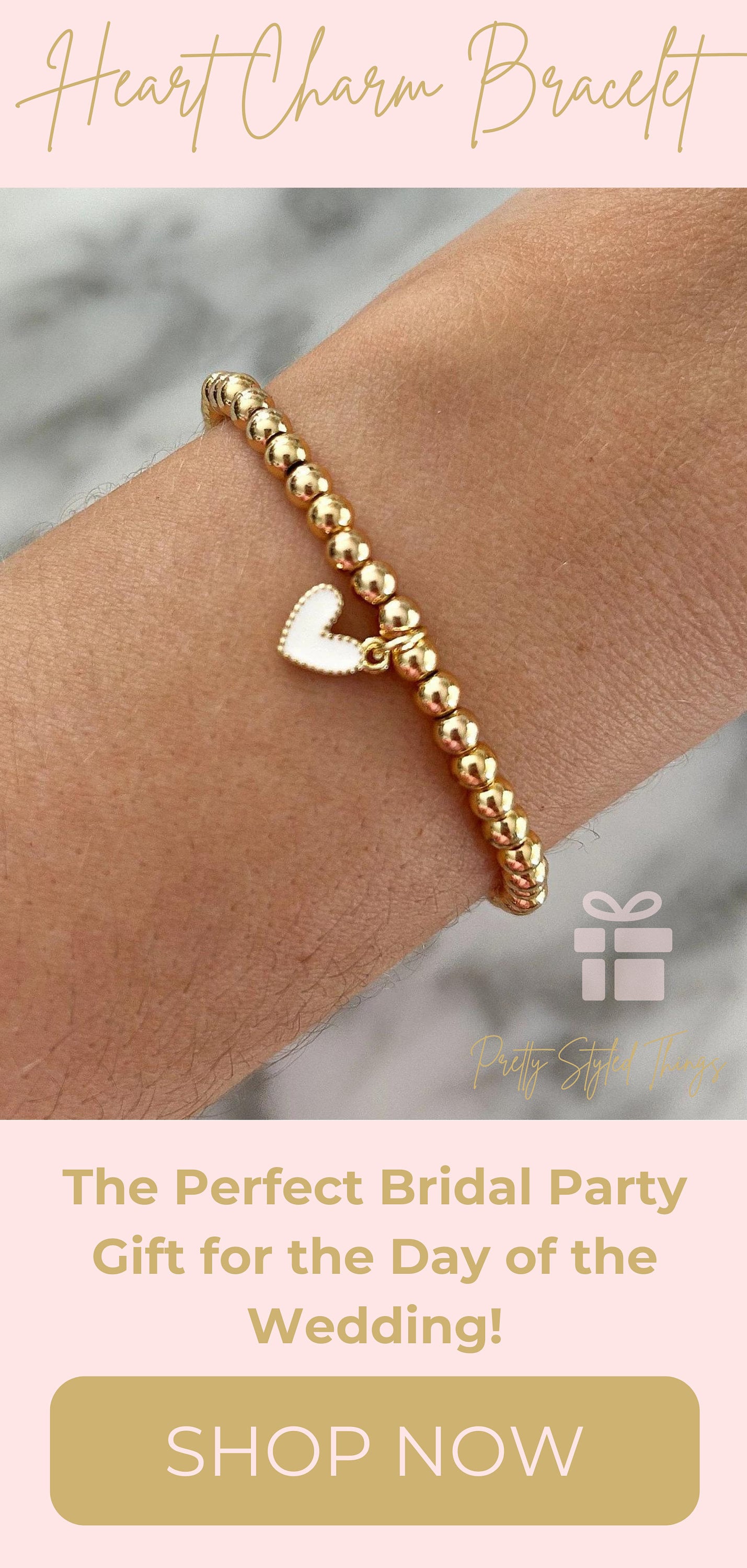 Bracciali Elastici Con Fiocco E Perline Blu E Bianche – Set Di Gioielli In Oro 18k, Stile Retrò In Porcellana - 3