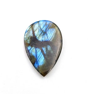 AAA Quality Blue Labradorite Gemstone Wholesale Price Stone Natural Blue Labradorite Cabochons Handmade And hand polished. image 4