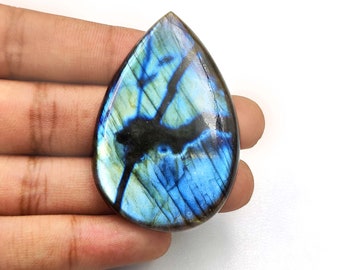 AAA Quality Blue Labradorite Gemstone Wholesale Price Stone Natural Blue Labradorite Cabochons Handmade And hand polished.