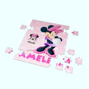 Minnie luxury Puzzle | with Name - 30pcs | 7.5x9.5in