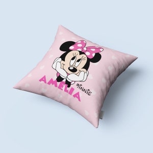 Oreiller de luxe Minnie | Cadeau | 16&quot;