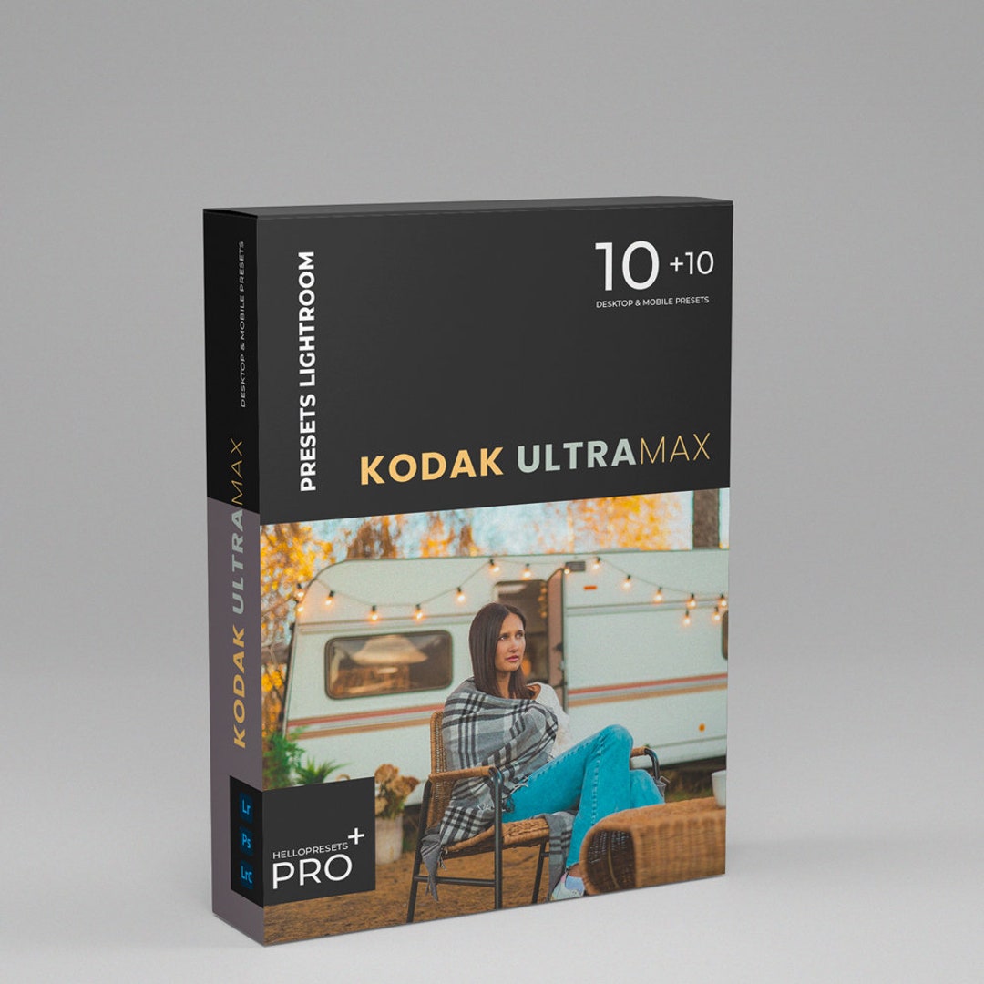 KODAK ULTRAMAX 2024 Kodachrome, Kodak Portra, Ektachrome, Lightroom