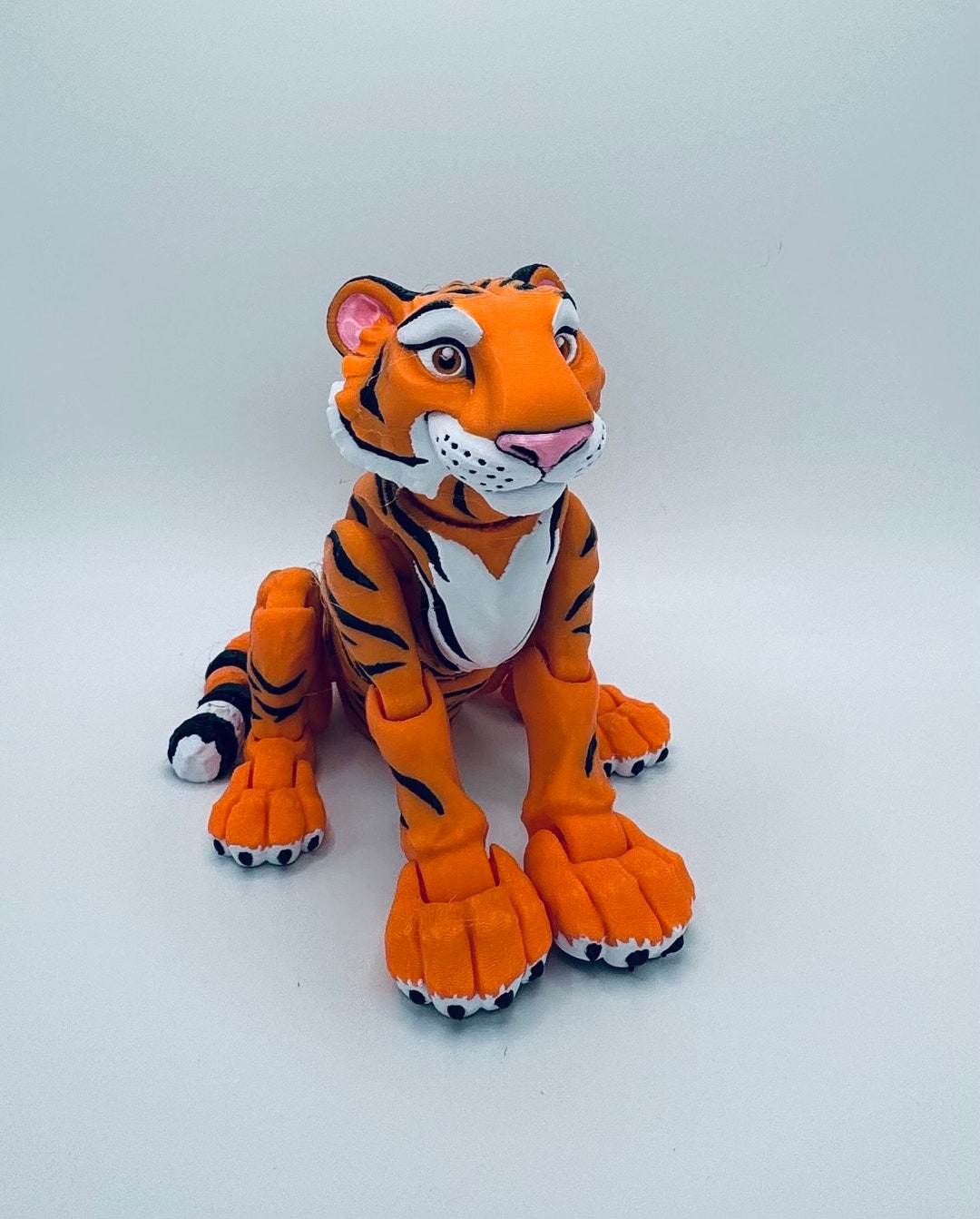 3D Printed Tiger - Etsy